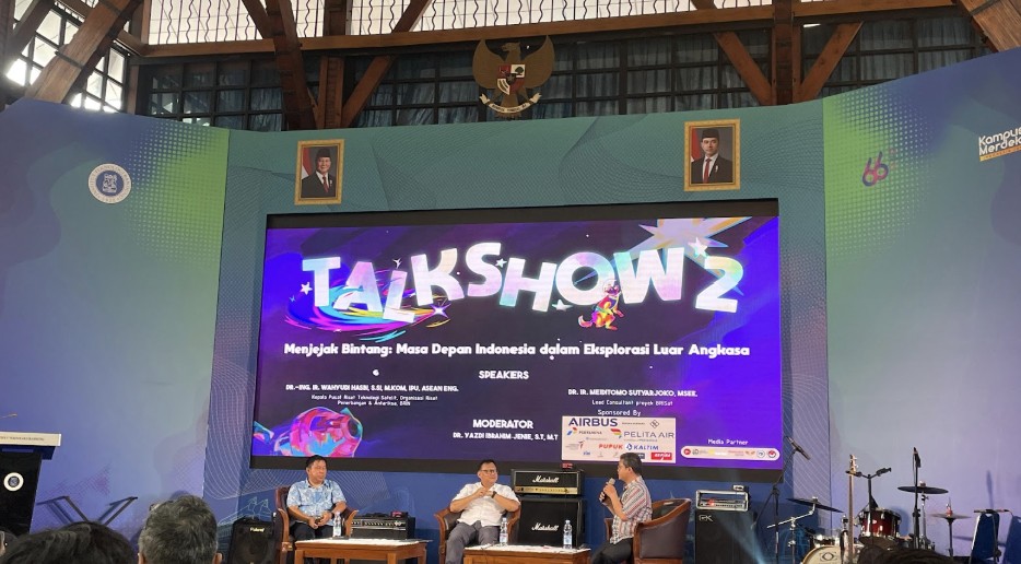 Talkshow Menjejak Bintang: Masa Depan Indonesia dalam Eksplorasi Luar Angkasa –  Institut Teknologi Bandung